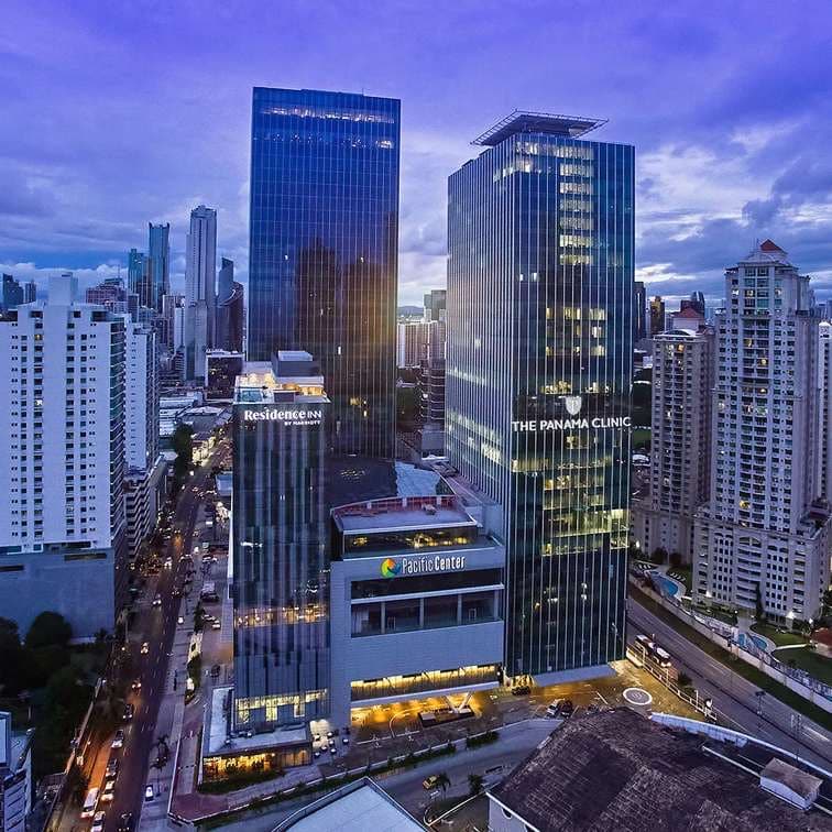 Pacific Center en Punta Pacífica, construido con concreto PremeXpress